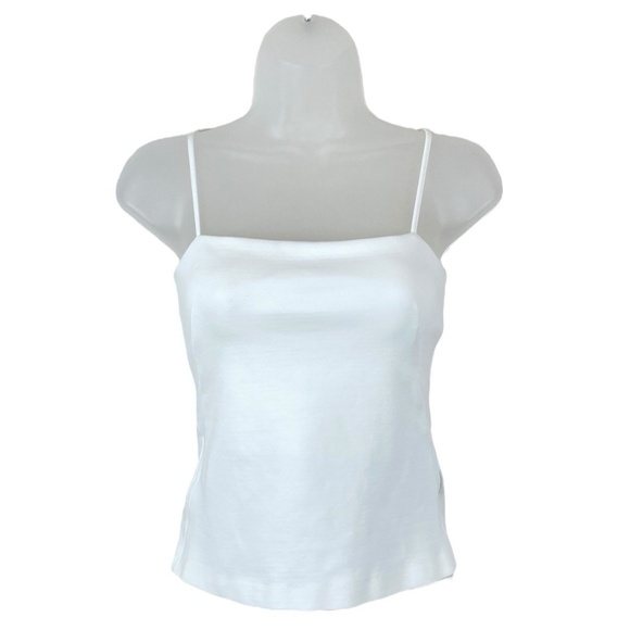 rag & bone Tops - Rag & Bone Ponte Sleeveless Tank Top Cami Shirt Ivory Stretch
